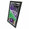 Holland Bar Stool Co TCU 15" x 26" Football Mirror MFtblTexChr